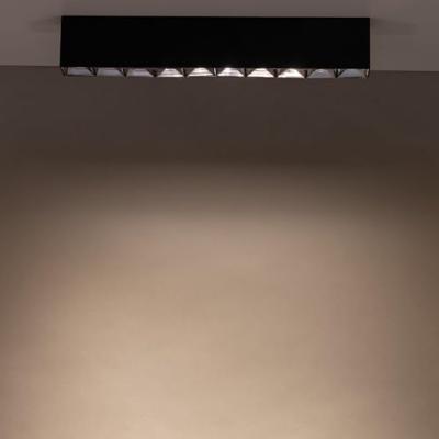 Lyora Zwarte opbouwspotMidi Led 10x1 leds - 4000K - 10060