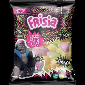 Frisia Crunchy UFO&apos;s with Fruit Flavours The Original! Zure Hosties 36 g bij Jumbo