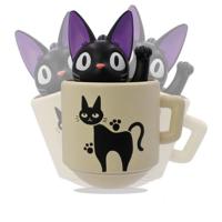 Kiki's Delivery Service Round Bottomed Figurine Kiki with her mug 6 cm - thumbnail