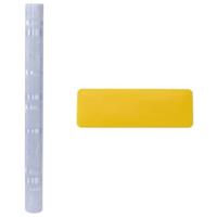 VidaXL Raamfolies 4 st mat bamboepatroon pvc - thumbnail