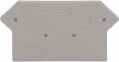 WAGO 280-330 Afsluit- en scheidingsplaat Grijs 100 stuk(s)