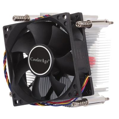 4Pin CPU Cooler Mute stille ventilator Heat Sink voor Intel 1155 / 1151 / i3 / i5
