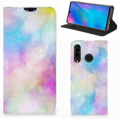 Bookcase Huawei P30 Lite New Edition Watercolor Light Bookcase Huawei P30 Lite New Edition Watercolor Light