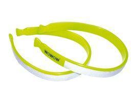 Wowow broekclips, fluogeel, pak van 2 stuks