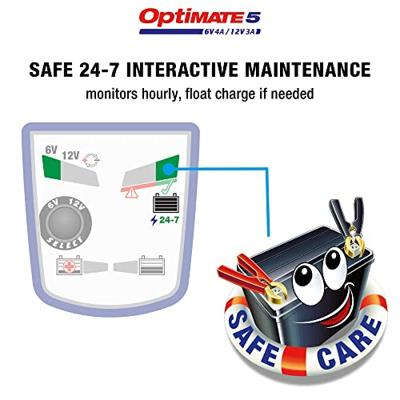 TecMATE batterieladegerät "optimate 5 select" optimate 5 charger voltmatic 6v/12v TecMATE batterieladegerät "optimate 5 select" optimate 5 charger voltmatic 6v/12v