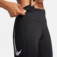 Nike Swoosh Fast Sportlegging Dames Lang XL/42. - thumbnail