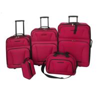 VidaXL Reisbagage set rood 5-delig - thumbnail