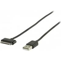 Data en Oplaadkabel Apple Dock 30-Pins - USB A Male 2.00 m Zwart - thumbnail