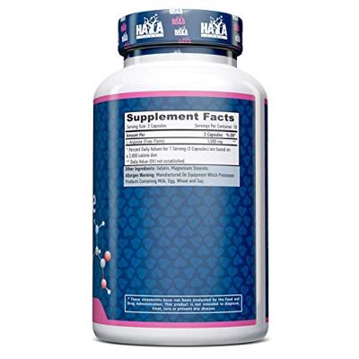 L-Arginine 500mg Haya Labs 100caps