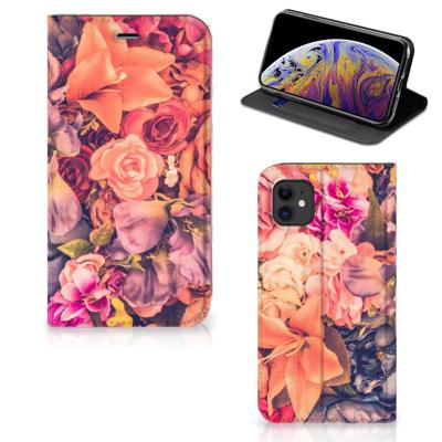Apple iPhone 11 Smart Cover Bosje Bloemen Apple iPhone 11 Smart Cover Bosje Bloemen