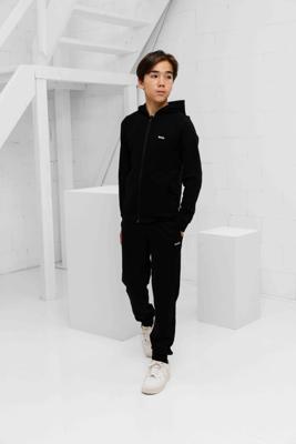 Hugo Boss Trainingspak Kids Zwart - Maat 152 - Kleur: Zwart | Soccerfanshop