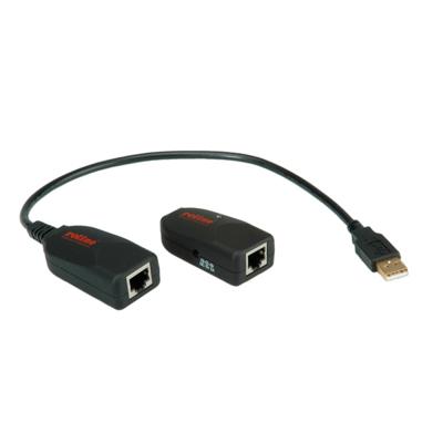 ROLINE USB 2.0 uitbreiding via RJ45, max. 50m