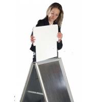 Franken Stoepreclamebord DIN A1 64 cm x 115 cm x 79 cm 1 stuk(s) - thumbnail