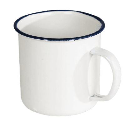 Bo-Camp Kroes Emaille Kop