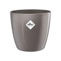 Elho brussels diamond bloempot rond 30 cm oyster pearl - thumbnail