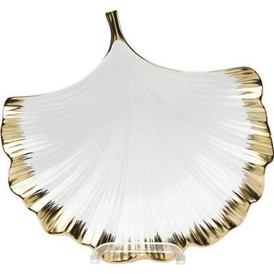 Kare Design Ginkgo Elegance Serveerblad goud bies