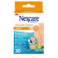 Wondpleister nexcare active flex foam 30st ass | 12 stuks - thumbnail
