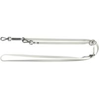 Trixie citystyle hondenriem verstelbaar pvc lichtgrijs 200x2 cm - thumbnail