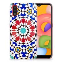 Samsung Galaxy A01 | TPU | Siliconen hoesje | Mozaïek - thumbnail