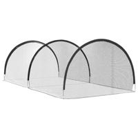 Honken en Softbal Zwart 702 x 369,5 x 243,5 cm Polyester - thumbnail