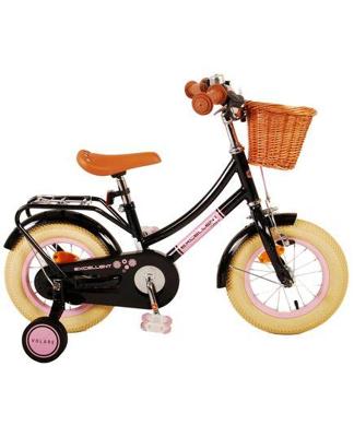 Volare Excellent kinderfiets - 12 inch - zwart