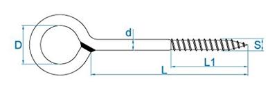 Schroefoog zwaar gelast 11.80x90x24mm vz