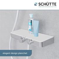 Thermostatische Douchemengkraan Schutte Ocean met Planchet Chroom Wit Schütte - thumbnail