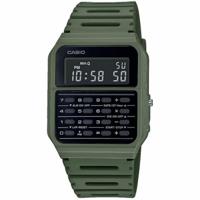 Horloge Uniseks Casio CALCULATOR Zwart Groen - thumbnail