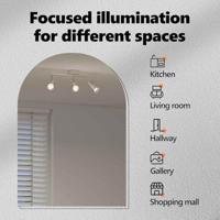 VidaXL Plafondspot met schijnwerpers nikkel 39 x 10,5 x 10,5 cm staal - thumbnail