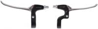 VWP saccon remgreepset voor shimano nexus 7v zwart/zilver - thumbnail