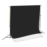 Falcon eyes achtergrond systeem spk-2 incl. 2 rollen zw/wit 1,35x11 m - thumbnail