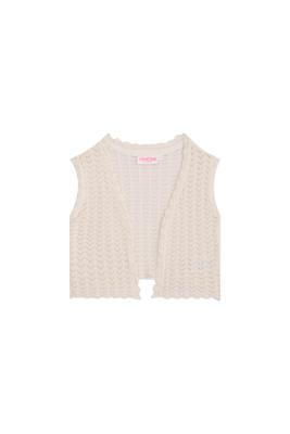 Someone Zomer gilet meisjes - ecru - amanda