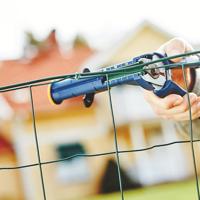 Hekwerkringen Groen Gecoat VR22 in Box 1600st, 5-11mm - thumbnail