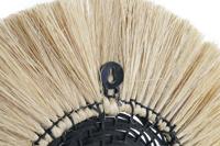 Muurlamp DKD Home Decor Natuurlijk Zwart Koloniaal Ijzer 220 V 25 W Jute (42 x 9 x 42 cm) - thumbnail