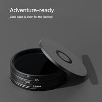 Urth 49mm UV, Circular Polarizing (CPL), ND64, Soft Grad ND8 Lens Filter Kit (Plus+) - thumbnail