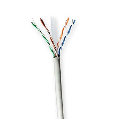 Netwerk Kabel Rol | CAT6 | Solid | U/UTP | CCA | 100.0 m | Binnenshuis | Rond | PVC | Grijs Netwerk Kabel Rol | CAT6 | Solid | U/UTP | CCA | 100.0 m | Binnenshuis | Rond | PVC | Grijs
