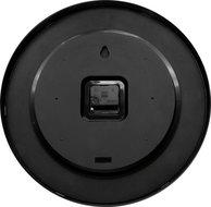 NeXtime NX-7317-V2 Wandklok NXT STIL UURWERK 40cm Kunststof Zwart, Witte Wijzerplaat - thumbnail