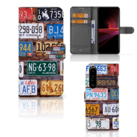 Sony Xperia 1 III | Telefoonhoesje met foto | Kentekenplaten - thumbnail