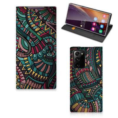 Samsung Galaxy Note 20 Ultra | Hoesje met Magneet | Aztec Samsung Galaxy Note 20 Ultra | Hoesje met Magneet | Aztec