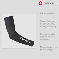 Castelli UPF 50 + Light arm 2 sleeves zwart uniesex S - thumbnail