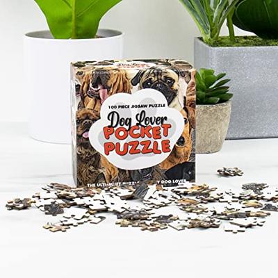 Gift Republic Pocket Puzzles - Hondenliefhebber