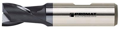 Promat/Tecwerk Spiebaanfrees | DIN 327 D type N | nominale-d. 3 mm | HSS-Co8 TiCN DIN 1835 B | snedeaantal 2 kort - 4000866106