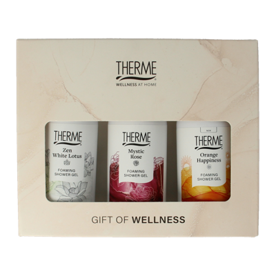 Therme Geschenkverpakking showergel 3 x 50ml 1 Set Therme Geschenkverpakking showergel 3 x 50ml 1 Set