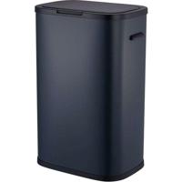 60L Portland Keukenafvalbak - Druksluiting - Grijs roestvrij staal - KITCHEN MOVE - thumbnail