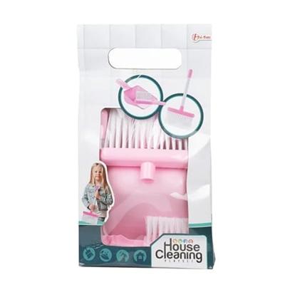 Toi-Toys House Cleaning Speelset 3-delig Roze/Wit