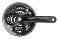 Shimano crankstel 7/8 speed acera fc-m361 met 175mm crankarm 42 x 32 x 22t zwart - thumbnail