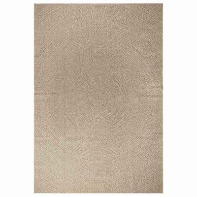Vloerkleed ZIZUR beige binnen en buiten 200x290 cm jute look - thumbnail