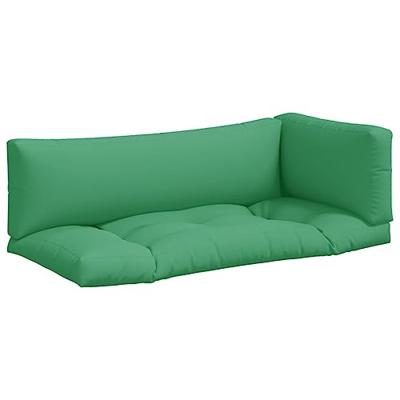 VidaXL Palletkussens 3 st stof groen VidaXL Palletkussens 3 st stof groen