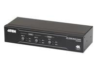 ATEN VM0202HB HDMI-switch Ultra HD-geschikt, LED-weergave, Rackmontage mogelijk, 3D-weergave mogelijk, Met afstandsbediening, Met audiopoorten, ARC (Audio - thumbnail