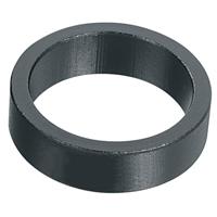Ergotec spacer 1 1/8 10mm zwart zand - thumbnail